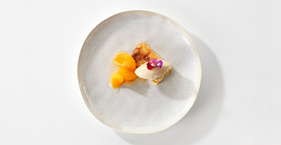 Panettone ice cream - Pacojet Christmas menu 2023